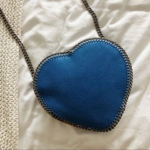Stella McCartney Falabella Heart Crossbody Bag